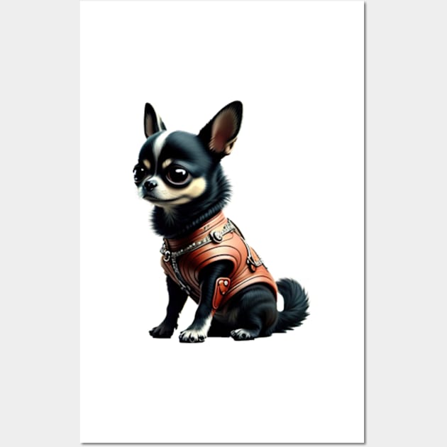 Chihuahua gentleman Wall Art by IDesign23